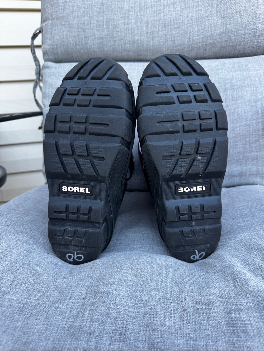 Sorel Youth Flurry Waterproof Winter Snow Boots Purple Black Size 6 - Picture 5 of 6